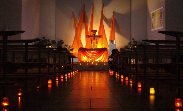 Nacht der Lichter in der Kirche St. Peter